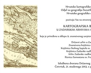 9. savjetovanje s međunarodnim sudjelovanjem Kartografija i geoinformacije 
